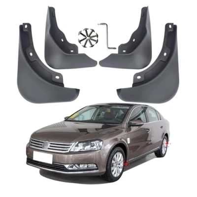 Afbeelding van Set van 4 spatlappen voor VW Passat B7 2011 2014