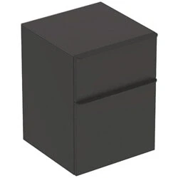 Afbeelding van Geberit Smyle Square lage kast 45 cm met 2 laden, lava