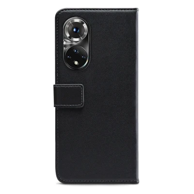 Afbeelding van Mobilize Classic Gelly Wallet Book Case Honor 50 Pro Black