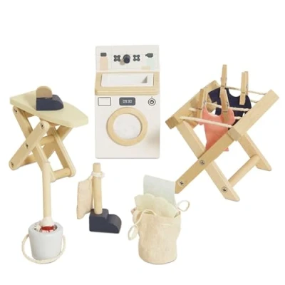 Afbeelding van Le Toy Van Poppenhuismeubels De Wasserij Hout