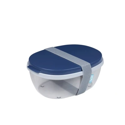 Afbeelding van Saladebox Ellipse Nordic Denim Mepal