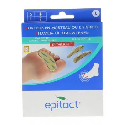 Afbeelding van Epitact Talonnettes Epithelium Orteils en marteau ou griffe Barrettes sous diaphysaires