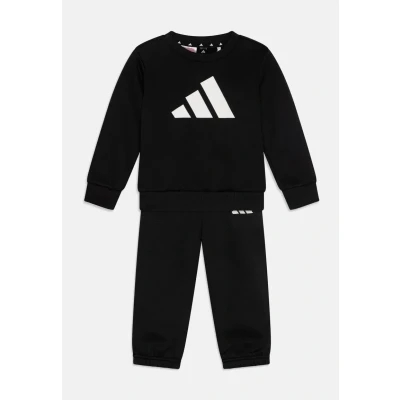 Afbeelding van adidas Performance Essentials Infant Unisex SET Sweater voor kinderen, Maat: 62, Black/white