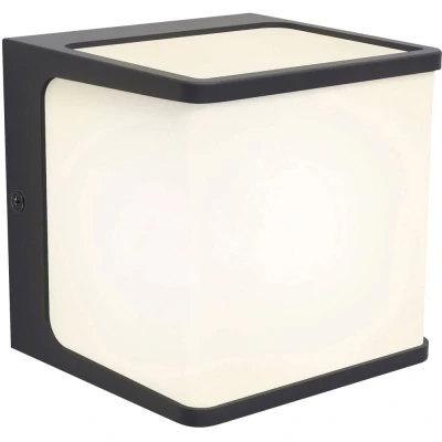 Afbeelding van Lutec TELIN 5197002125 LED buitenlamp (wand) Antraciet