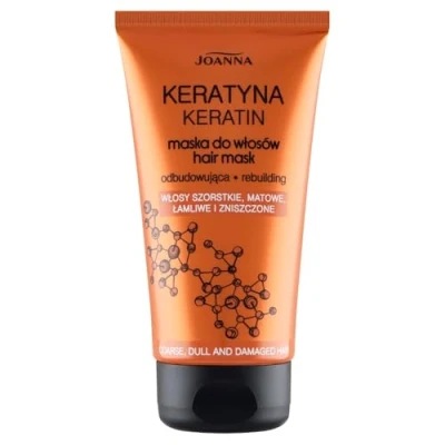 Afbeelding van Joanna Keratin Rebuilding Hair Mask For Coarse Dull &amp; Damaged