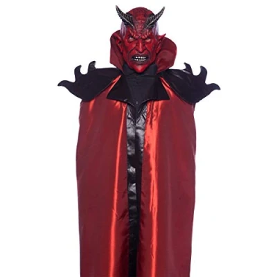 Afbeelding van Folat masker halloween Duivel Enge Maskers volwassenen Horror kinderen