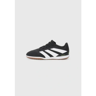 Afbeelding van adidas Performance Predator CLUB Unisex Zaalvoetbalschoenen voor kinderen, Maat: 35.5, Core black/ftwr white/lucid lemon Imitatieleer/ textiel