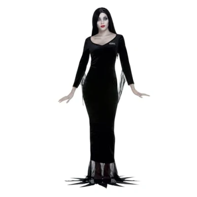 Afbeelding van Smiffys Addams Family Morticia Kostuum M Zwart