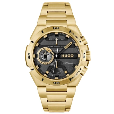 Afbeelding van HUGO BOSS heren Horloge HU1530008 in de kleur Goud