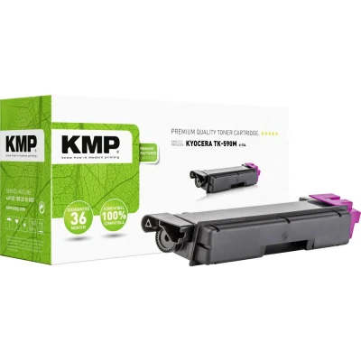 Afbeelding van KMP Tonercassette vervangt Kyocera TK 590M Compatibel Magenta 5000 bladzijden K T54