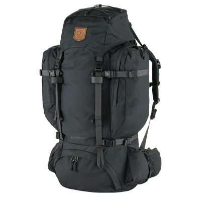 Afbeelding van Fjällräven Kajka 65L SM Backpack Coal Black Zwart Backpacks