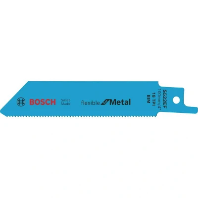 Afbeelding van Bosch Reciprozaagblad metaal kort S 522 AF 100mm blister van 5 bladen
