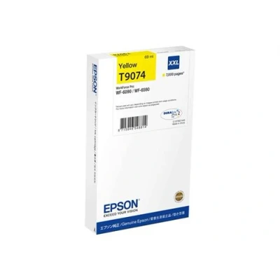 Afbeelding van Epson C13T90744N inktcartridge 1 stuk(s) Origineel Extra (Super) hoog rendement Geel