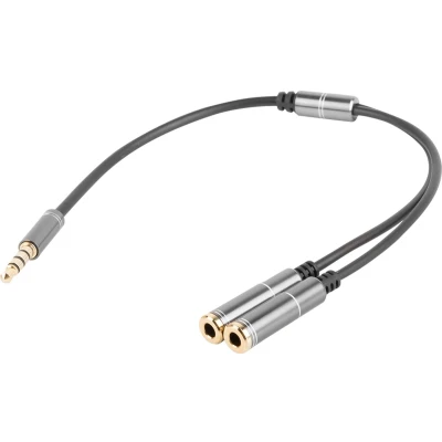 Afbeelding van Genesis 4 Pin Headset Adapter A20 for PS4, PC &amp; Smartphone