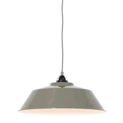 Afbeelding van Mexlite hanglamp Nové groen metaal 42 cm E27 fitting 1318G
