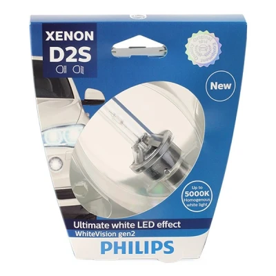 Afbeelding van PHILIPS 85122WHV2S1 Gloeilamp, verstraler D2S 85V 35W 5000K Xenon AUDI: A3 Sportback, A6 C6 Avant, Allroad, BMW: 5 Saloon, Touring, 7