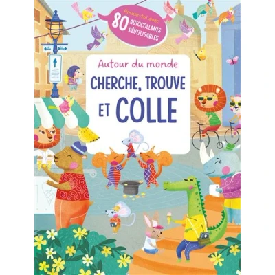 Image de Autour du monde cherche, trouve et colle
