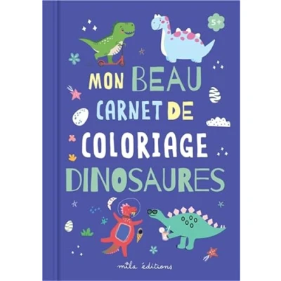 Afbeelding van DINOSAURE MON BEAU CARNET DE COLORIAGE