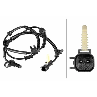 Afbeelding van HELLA 6PU 358 217 561 ABS Sensor Met verbindingsstuk Geluidsensor 2 1225