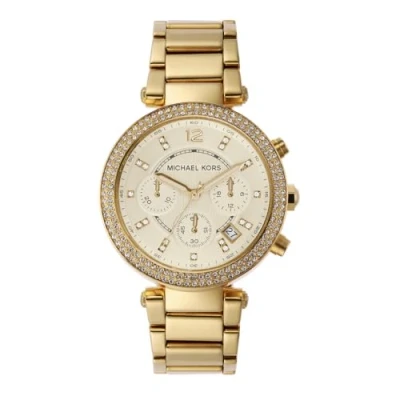 Afbeelding van Michael Kors Dammes Accessoires Horloges Analoog Goud One Size