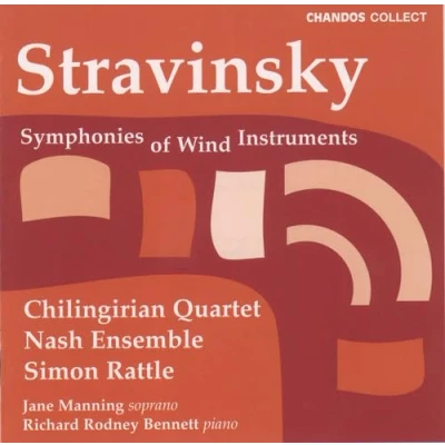 Afbeelding van Anne Shasby, Richard McMahon, Nash Ensemble Stravinsky: Wind Symphonies (CD)