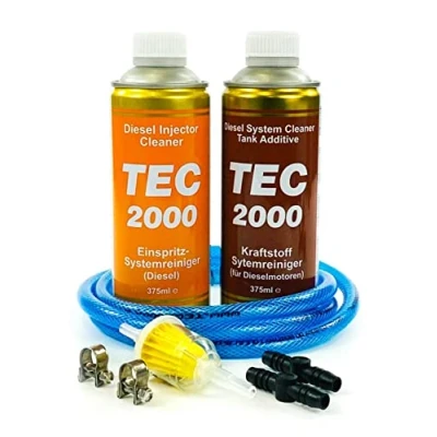 Afbeelding van TEC 2000 reiniger voor dieselinjectoren + dieselsysteem, 750 ml, reinigingsset motoronderhoud, brandstofsysteem, injectie van additief extra tank