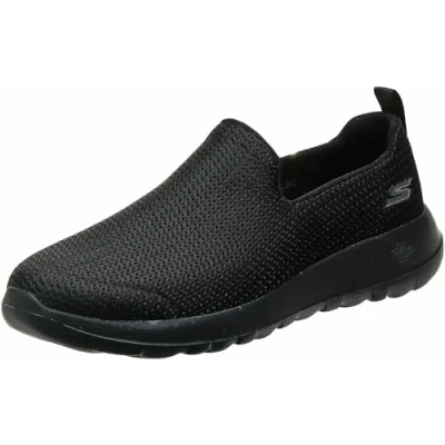 Image de Skechers Go walk max Homme Baskets Slip On, Black Textile Trim, 40 EU