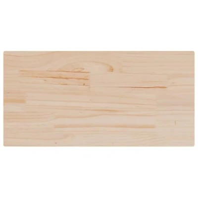Afbeelding van Tafelbladen 2 st rechthoekig 60x30x1,7 cm massief grenenhout