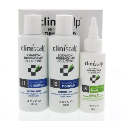 Afbeelding van Joico CliniScalp 3 Step Trial Kit for Early Stages Natural Hair 250 ml
