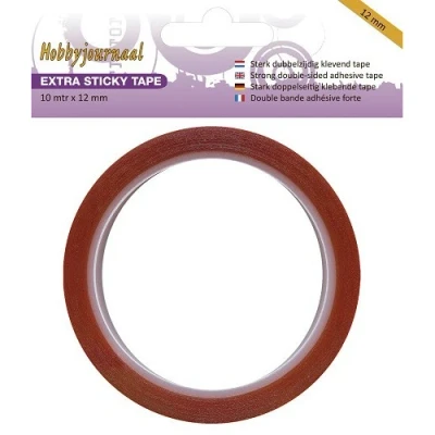 Afbeelding van Hobbyjournaal Extra Sticky Tape 12 mm