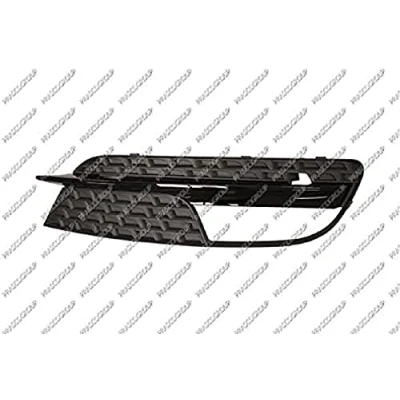 Afbeelding van PRASCO AD6222123 Bumper Grill Rechts voor Glanzend AUDI: A5 B8 Coupe