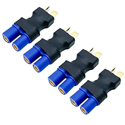 Afbeelding van FLY RC EC3 Vrouwelijke naar Mannelijke Deans T Adapter Connector Geen Draden LiPo Batterij