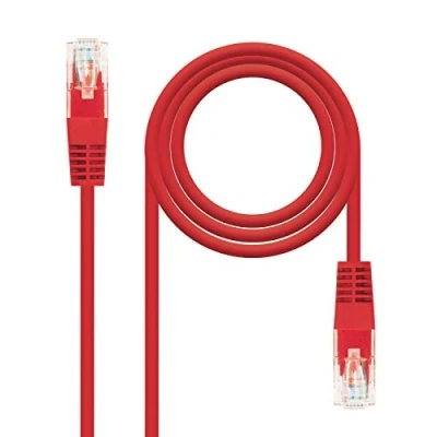 Afbeelding van Patchkabel Categorie 6 UTP NANOCABLE 10.20.040 Rood / 2 m