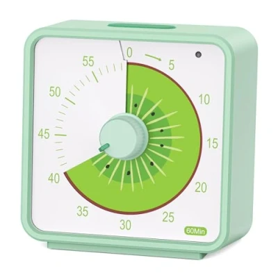 Afbeelding van Conchstar 60 minuten visuele timer voor kinderen, countdown klaslokaal, leren tafel timer, fruit patroon tijd management tool kinderen