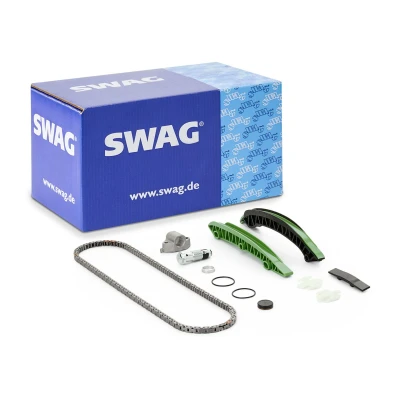 Afbeelding van SWAG 10 94 6374 Distributiekettingset Tandketting, Simplex, Met kettingslot MERCEDES BENZ: C Class Saloon, E T modell