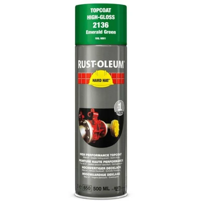 Afbeelding van Rust Oleum 2100 Hard Hat 500ml Spray RAL 6001 HG