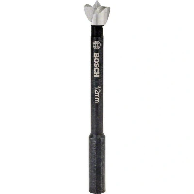 Image de BOSCH 2608577001 machine mèche à bois avec tige diamètre 8 mm, dentée, 12 x 90 mm