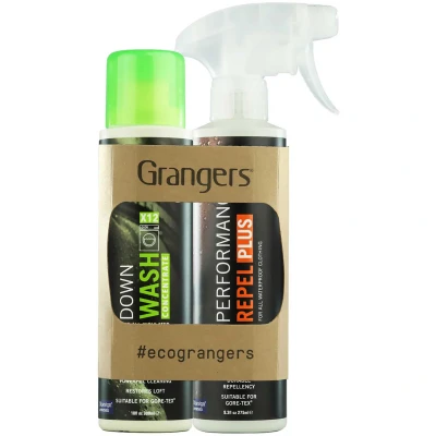 Image de Grangers Down Wash + Performance Repel Plus Spray Eco Twin Pack Articles d&#039;entretien pour les vêtements