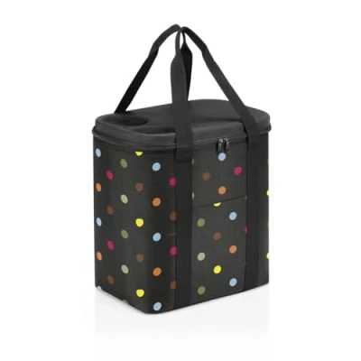 Afbeelding van Reisenthel Coolerbag XL Koeltas 30L Dots Zwart