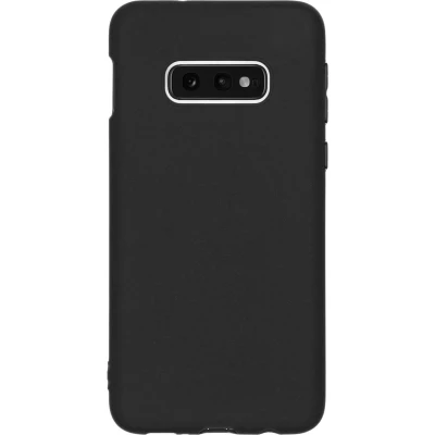 Afbeelding van iMoshion Hoesje Geschikt voor Samsung Galaxy S10e Siliconen Color Backcover Zwart