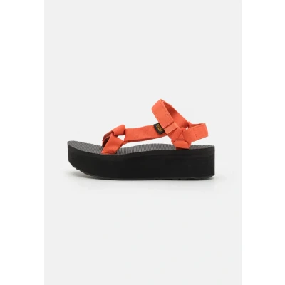 Afbeelding van Teva Flatform Universal Outdoorsandalen, Dames, Maat: 41, Tigerlily Textiel