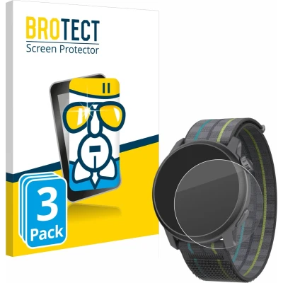 Afbeelding van BROTECT Screenprotector voor Coros Pace 3 Folie Beschermfolie Beschermglas transparant (3 Stuks)