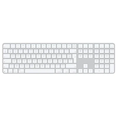 Afbeelding van Apple Magic toetsenbord Universeel USB + Bluetooth AZERTY Frans Wit