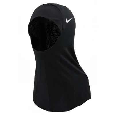 Afbeelding van Nike Performance PRO Hijab Hoofdbedekking, Dames, Maat: M/L, Black/white