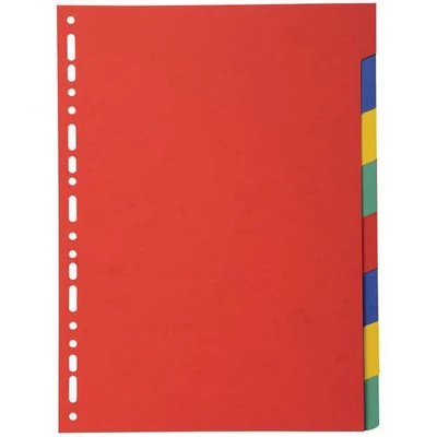 Image de Intercalaires carte marbrée 220g 8 positions