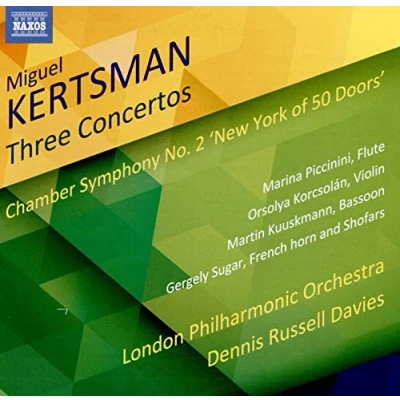 Afbeelding van London Philharmonic Orchestra, Dennis Russell Davies Kerstman: Three Concertos . Chamber Symphony No.2 (CD)