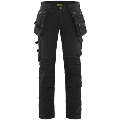 Afbeelding van Blaklader Dames 4 weg stretch werkbroek 7198 1644 Zwart C48