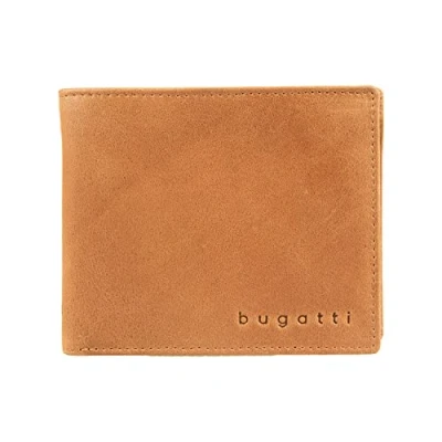 Afbeelding van Bugatti Volo Leren herenportemonnee, portemonnee, cognac, eenheidsmaat, Cognac., Portemonnee