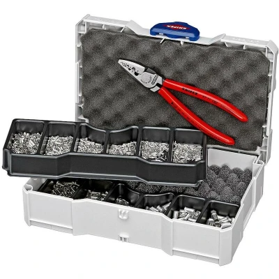Image de Assortiment de sertissages pour embouts câble _ 97 90 05 Knipex