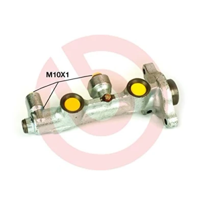 Afbeelding van BREMBO M 59 026 Hoofdremcilinder 20,64 Gietijzer 10 x 1 (3) OPEL: Kadett C Coupe, Manta B Saloon, Saloon